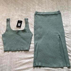 Fashion Nova Skirt Set